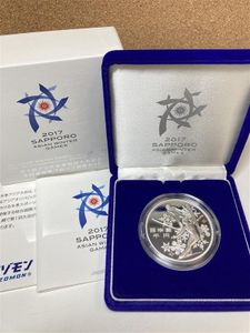 第8回アジア冬季競技大会記念 純銀(セット)の中古価格は13,304円