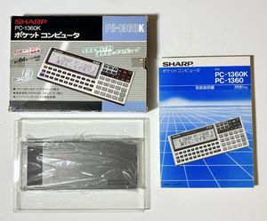 Pocket computer POCKET COMPUTER PC-1360K 通電OK ジャンク扱い