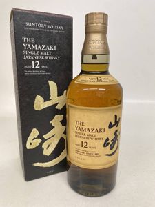 ④SUNTORY シングルモルトウイスキー YAMAZAKI 山崎12年 未開栓 Amazon.co.jp: Yamazaki シングルモルトウイスキー 山崎12年 (正規品
