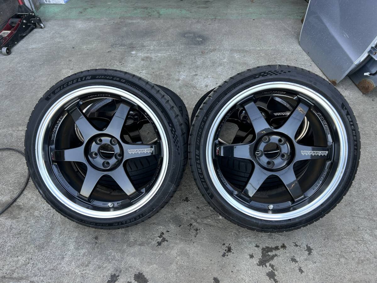 RAYS TE37 TTA 18インチ 9j +45 & 8j +45 5H-100 86 BRZ セリカ