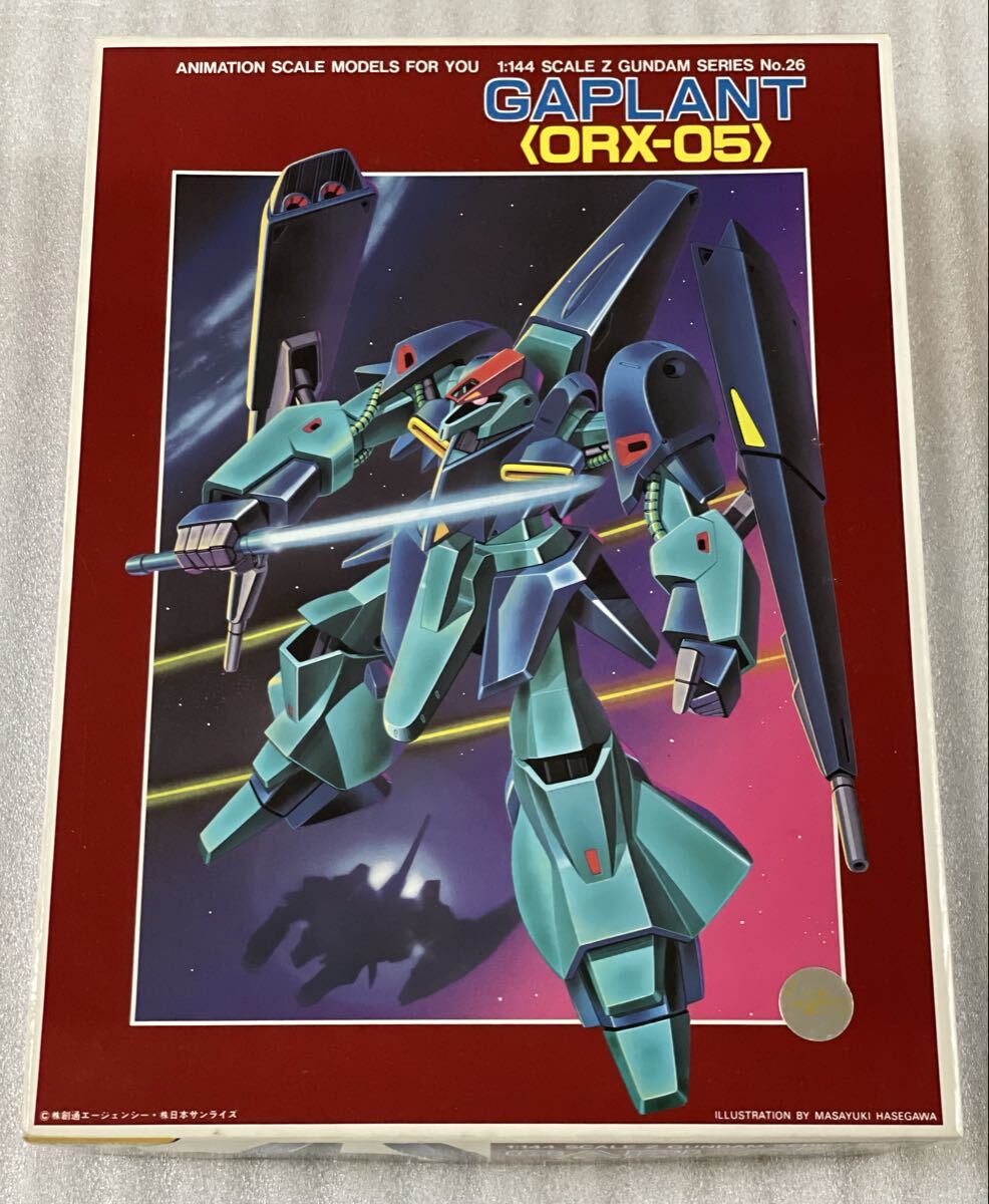 ガンプラ 旧キット 1/144 ギャプラン 当時 物 昭和 レトロ ORX- 0 05