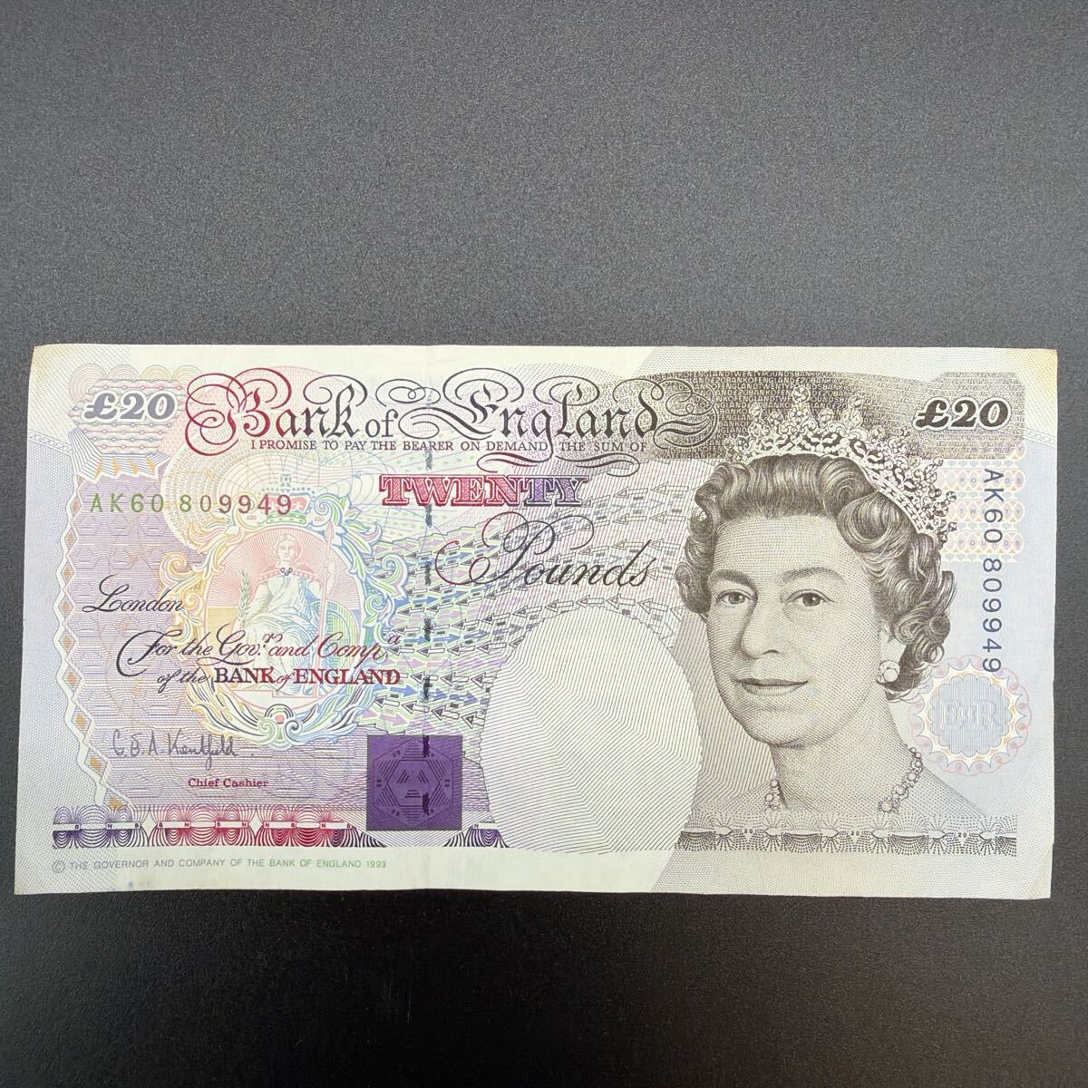 希少品】イギリス 20ポンド紙幣 3枚セット 計60ポンド 紙製旧札 希少品】イギリス 20ポンド紙幣 3枚セット 計60ポンド 紙製旧札