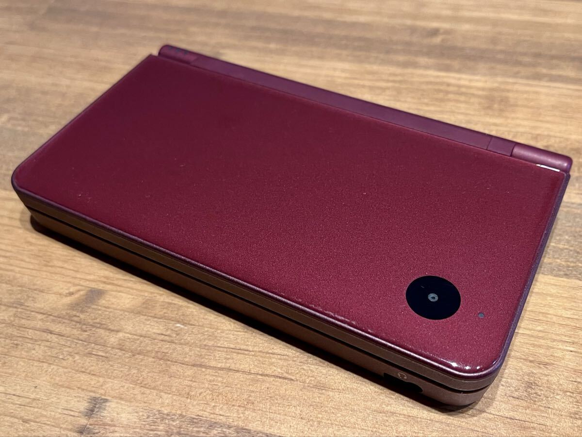 中古品売り切り】ニンテンドーDSi LL ワインレッド 本体 箱 説明書付き
