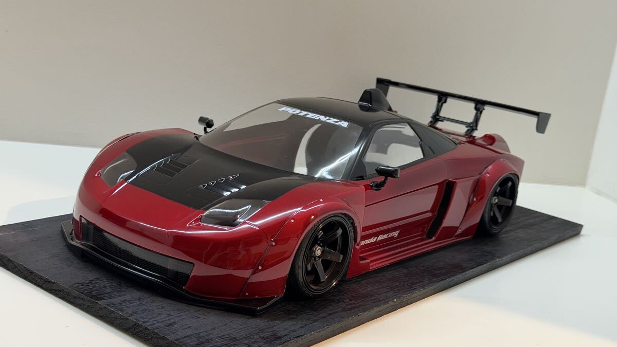 ☆完成品☆1/10 RCボディ ホンダ NSX タイプR GT500ベース 自作