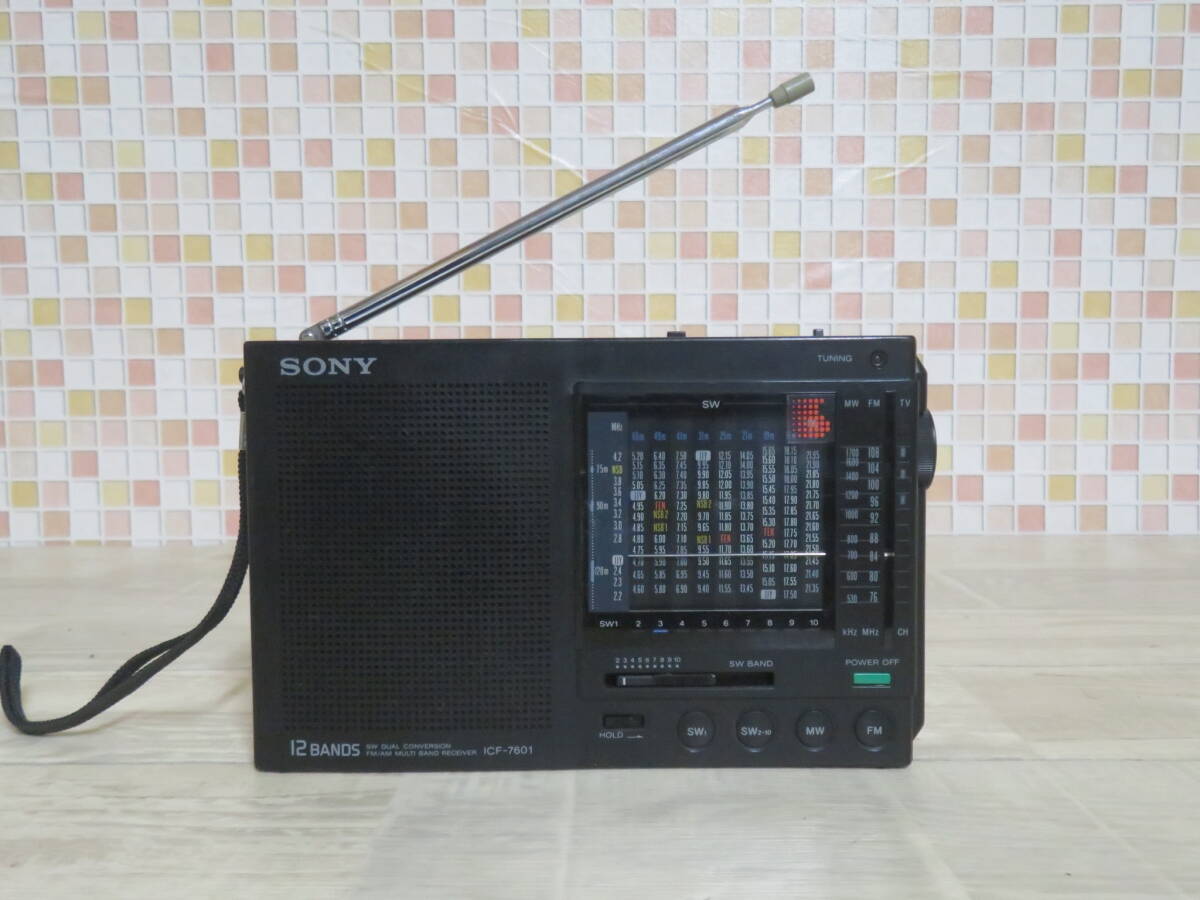 SONY ICF-7601 ラジオ Amazon.co.jp: SONY ソニー ICF-7601 高性能ポータブル受信機（FM/MW