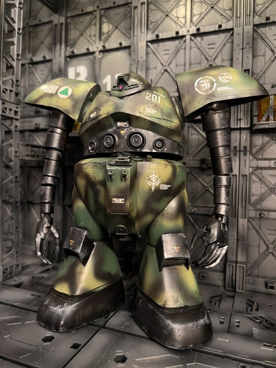 ゴッグ 旧キット1/100 HGUCミキシング 塗装済み完成品 改造作品