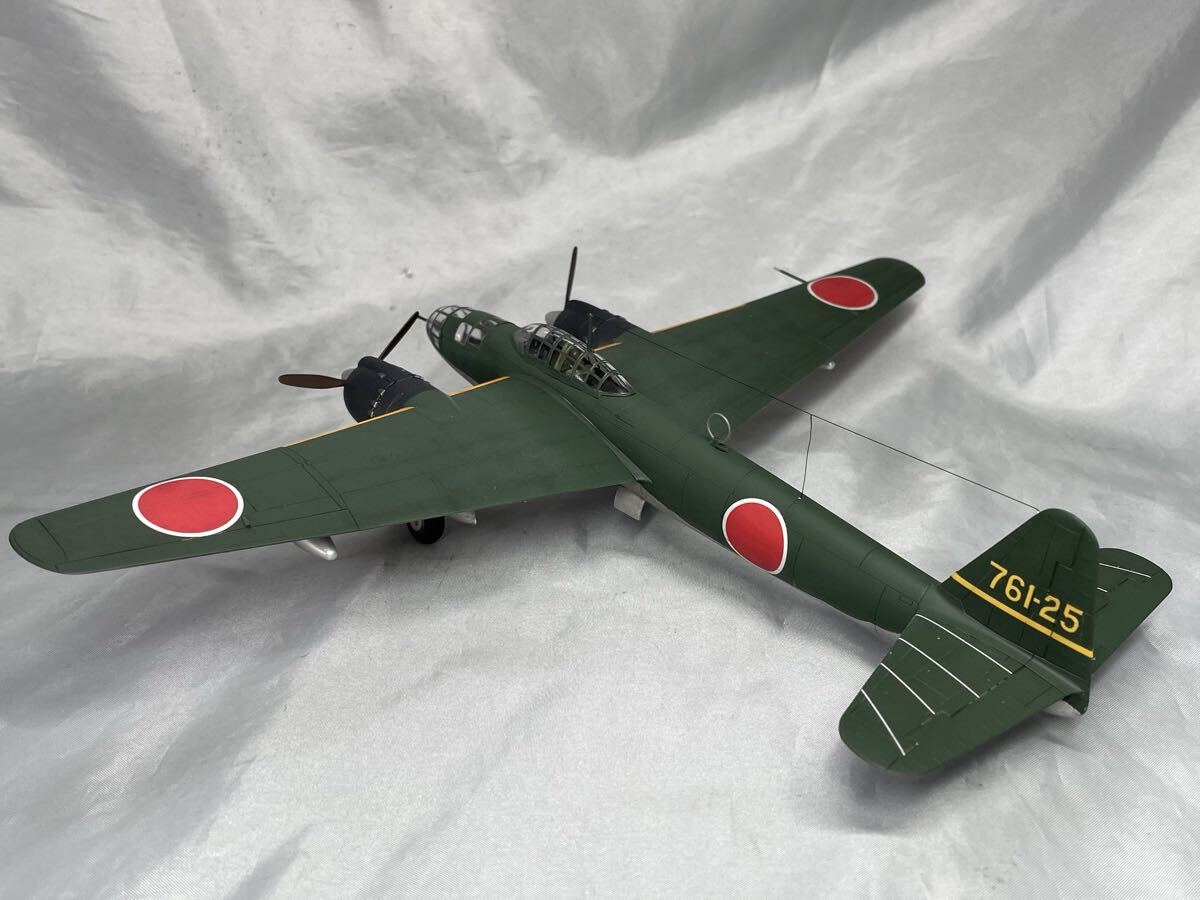 ハセガワ 1/72 空技廠 P1Y1 陸上爆撃機 銀河 完成品 帝国海軍 飛行機