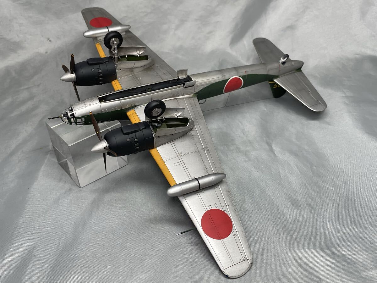 ハセガワ 1/72 空技廠 P1Y1 陸上爆撃機 銀河 完成品 帝国海軍 飛行機