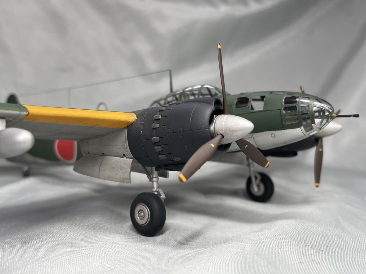 ハセガワ 1/72 空技廠 P1Y1 陸上爆撃機 銀河 完成品 帝国海軍 飛行機