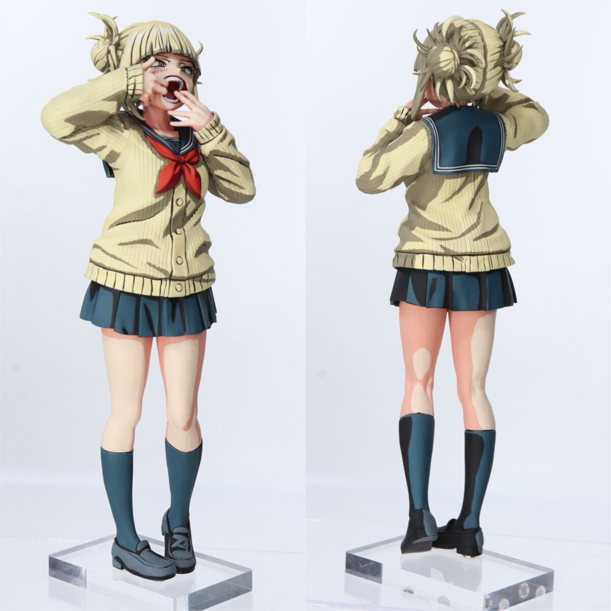 な*お様 リペイントフィギュア トガヒミコ 僕のヒーローアカデミア Noir E 僕のヒーローアカデミア トガヒミコ リペイントフィギュア 二次元彩色