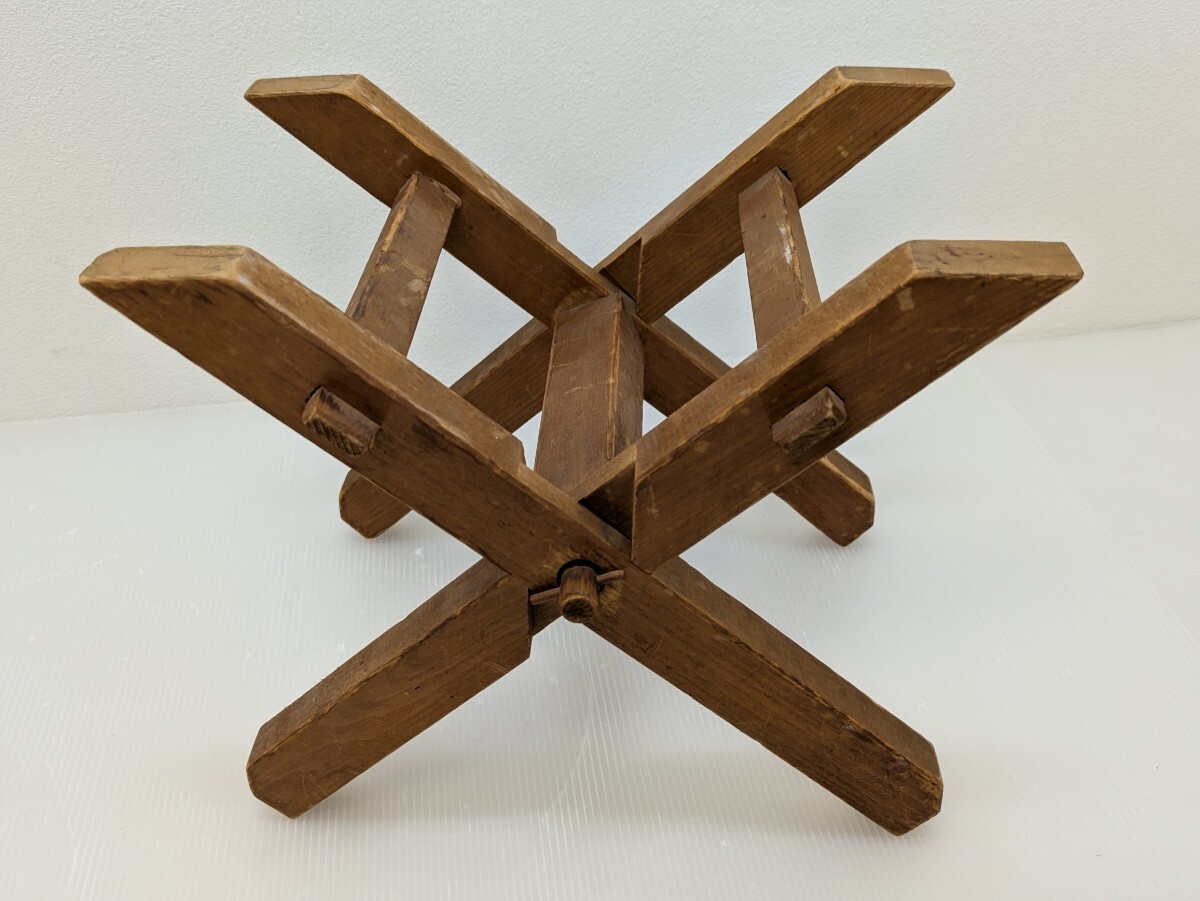 0428g2) 和太鼓 バチ 台座 セット 和楽器 打楽器 長胴太鼓 楽器 器材