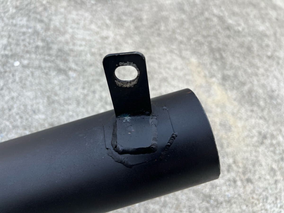 イチパチ管 ショート管 カワサキ KH400 400ss 真鍮サイレンサー付き