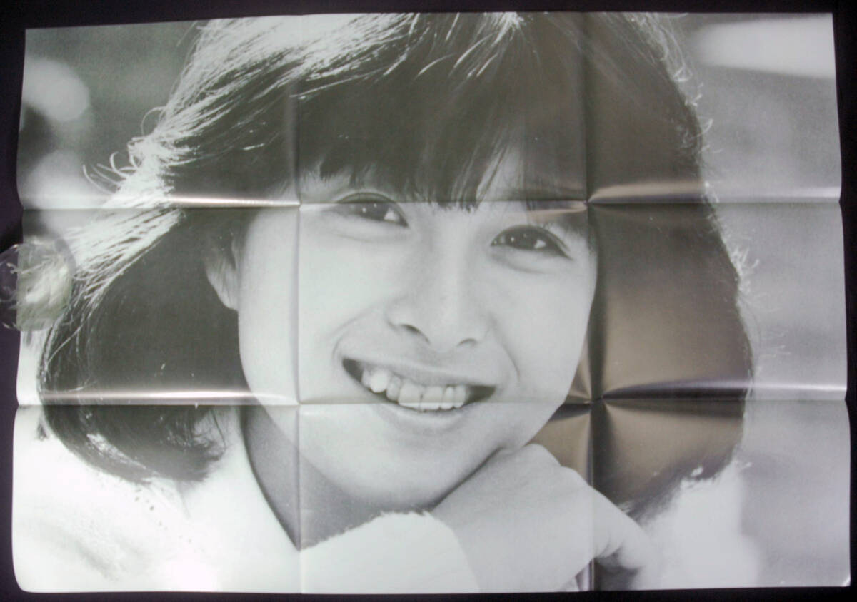 河合奈保子　1981年〜1988年 大量　切り抜き　ファイル　2冊　120P 別冊近代映画 河合奈保子 特集号 1981年8月重版 大型ポスター付 水着