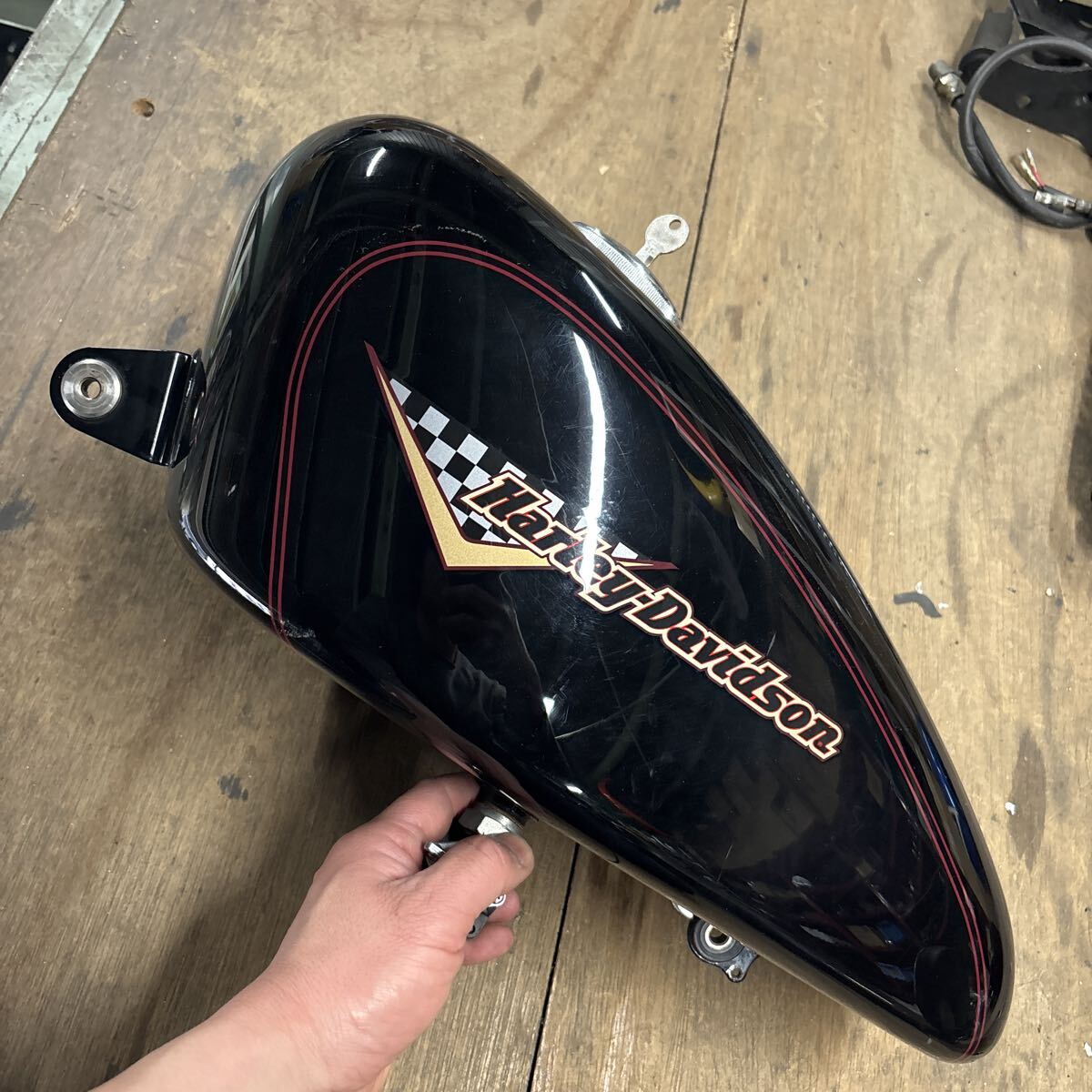 ハーレーダビッドソン フューエルタンク　エボスポーツスター用　ビンテージ スポーツスター XL1200Sガソリンタンク ハーレー フューエルタンク