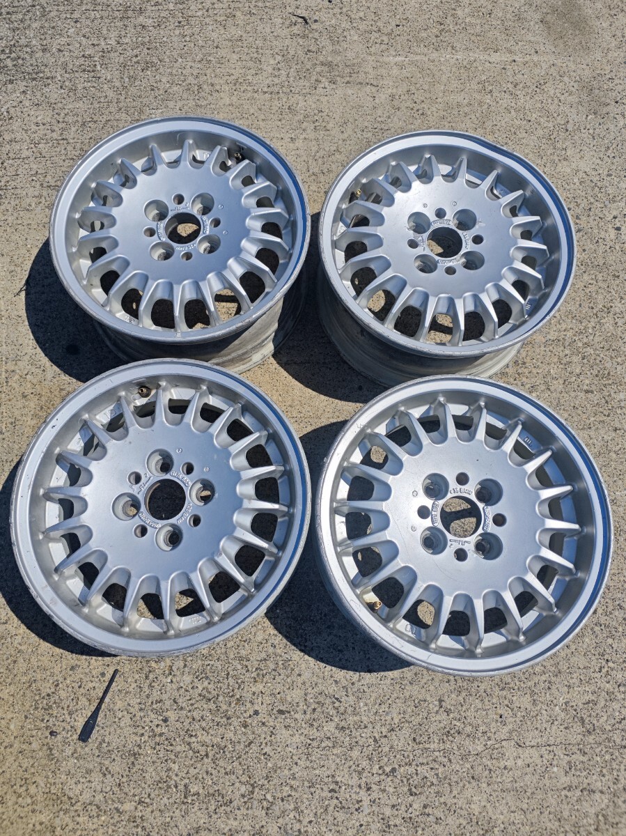 希少 BMW E35純正ホイール 14×6J+33 PCD100-4H E30 320i 325i エッセ