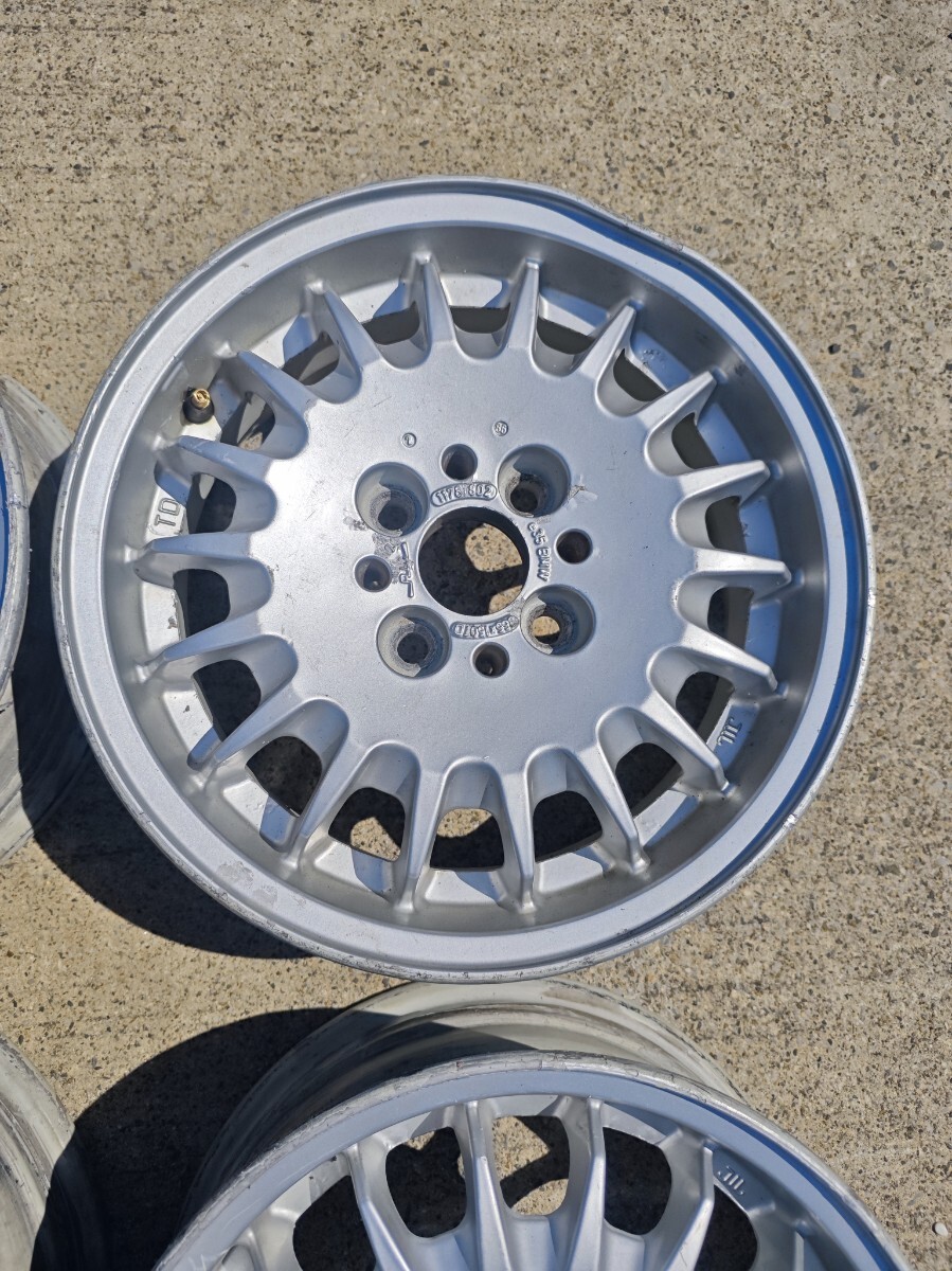 希少 BMW E35純正ホイール 14×6J+33 PCD100-4H E30 320i 325i エッセ