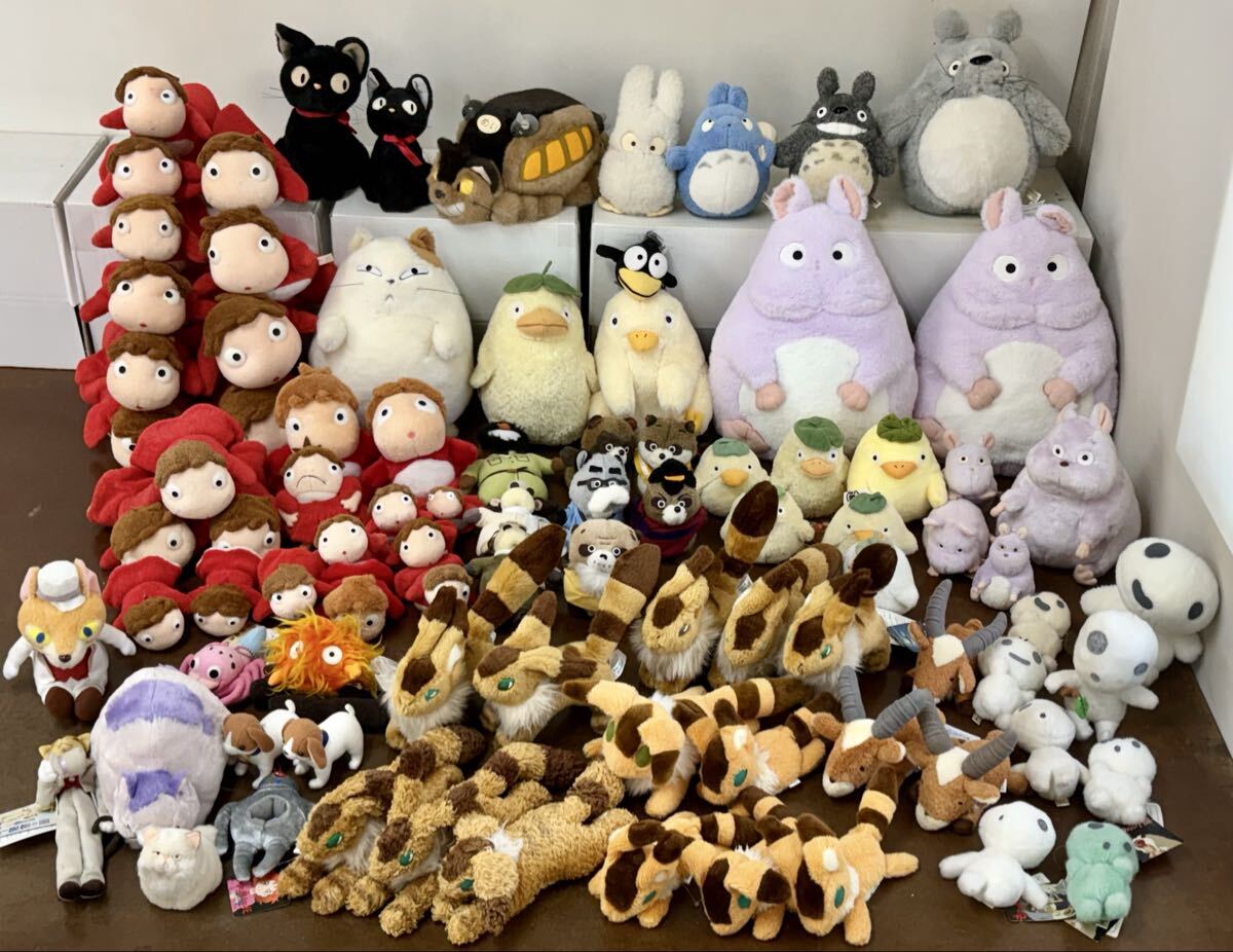 【美品多数】ジブリ トトロ 魔女の宅急便 ぬいぐるみ 大量まとめ売り レア RR344) ジブリ ぬいぐるみ 大量 まとめ売り となりのトトロ 魔女の