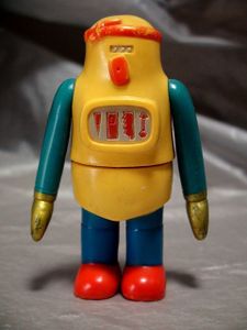ロボトン がんばれロボコン 旧 ソフビ人形 デッドストック袋入