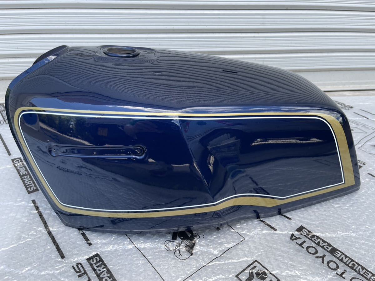 希少 当時物 Kawasaki Z750 FX-1 Z1000MK2 ルミナスネイビーブルー 元