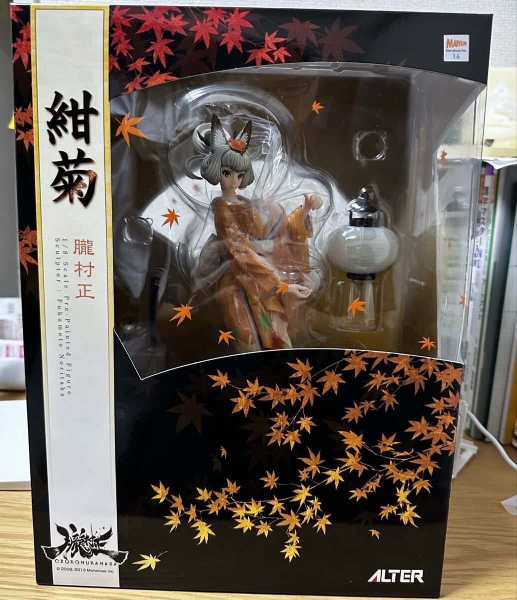 アルター 朧村正 紺菊 1/8スケール 完成品フィギュア (ゲーム