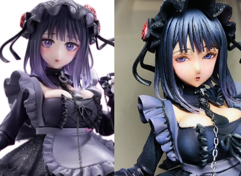 エ〇くて優しい雫たんリペイント顔描き直し その着せ替え人形は恋を
