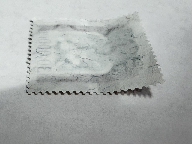 収入印紙 3万円 一枚 3万円分 使用済み？ のりなし 糊なし