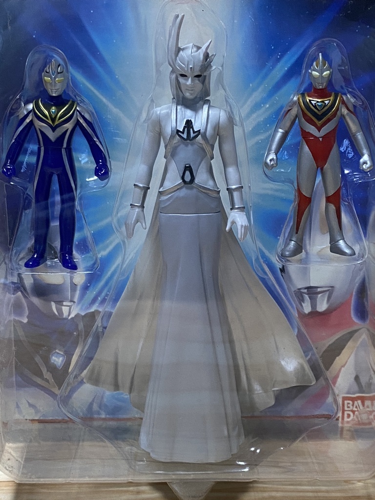 キ*ル様 天使降臨セット　ウルトラマンガイア　【新品、未使用】 限定】天使降臨セット(3体セット) 「ウルトラマンガイア」 SGS ソフビ
