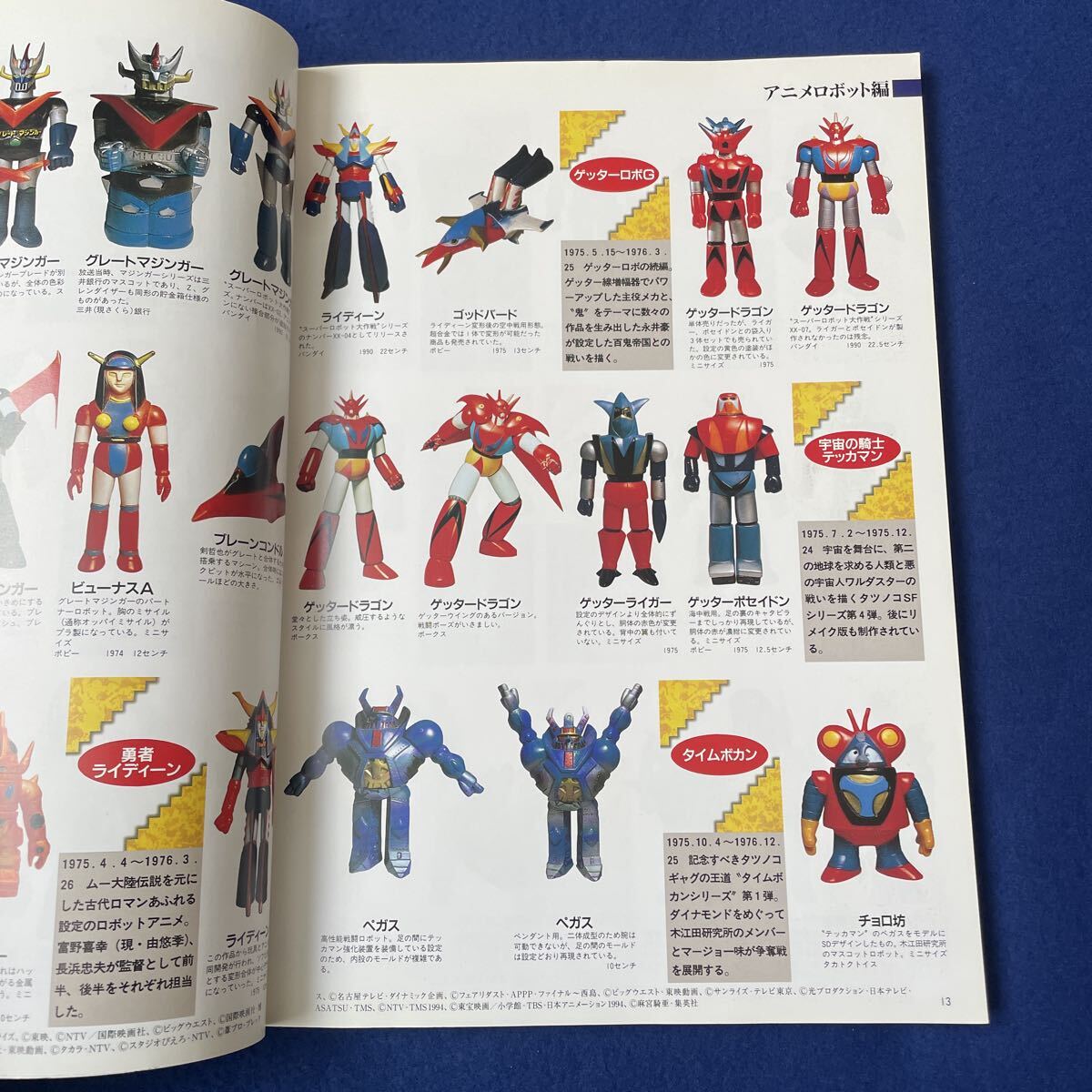 ソフビフィギュア全カタログ2000◇1998年8月20日発行◇鉄人28号