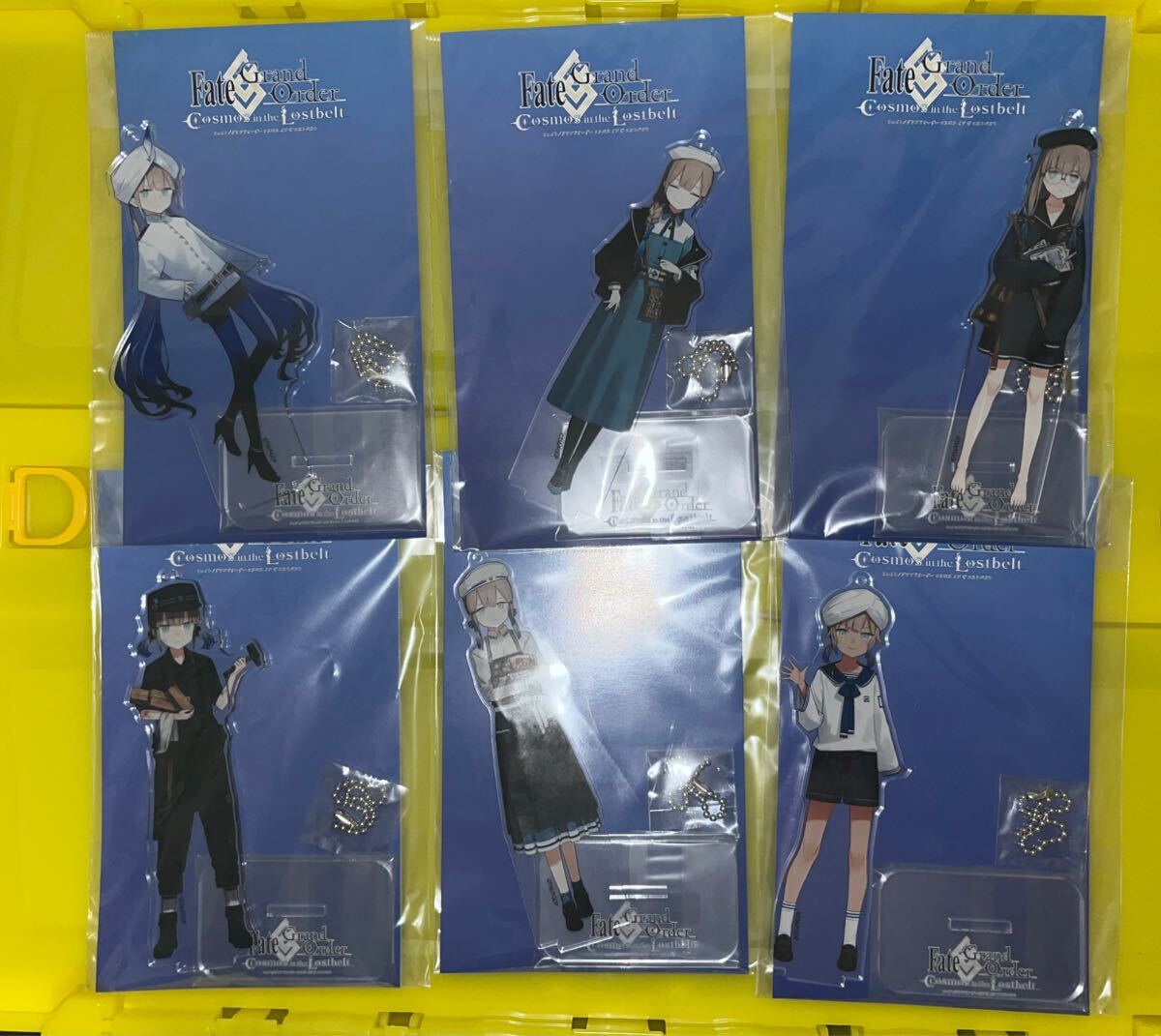 FGO ネモシリーズ ウィンターキャラバン2021アクリルスタンド Fate/Grand Order ネモシリーズ アクリルマスコット6種セット 未使用