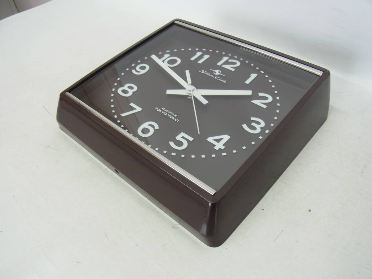 ビンテージ☆東京時計 掛時計 Silicon Clock シリコンクロック 4石