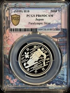 大蔵省造幣局 長野オリンピック 記念貨幣メダル 1998年純銀120ｇ 長野オリンピック冬季競技大会 純銀の中古価格は13,174円｜記念硬貨の