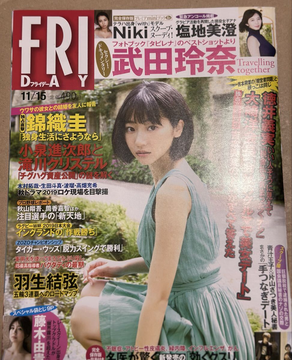 豪華大量セット】武田玲奈 写真集4冊 雑誌計15冊 Blu-ray おまけ特典