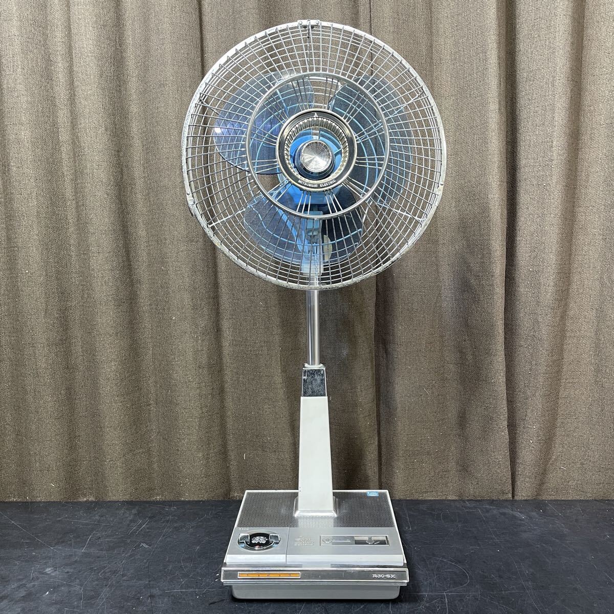 IK-947】MITSUBISHI/三菱電機 扇風機 R30-SX型 昭和レトロ 30cmお座敷