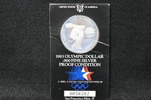 1983 オリンピック 銀貨の値段と価格推移は？｜39件の売買データから