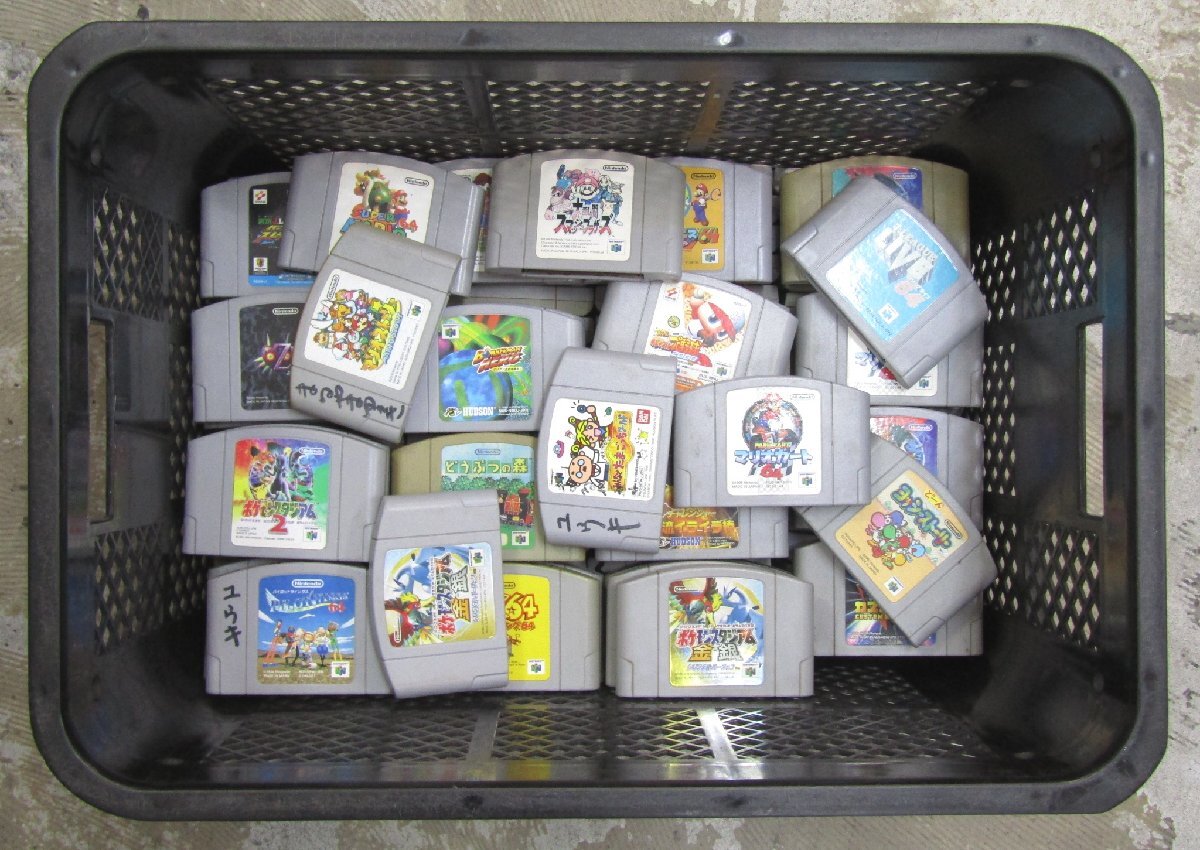 任天堂 NINTENDO 64 ニンテンドー ロクヨン ゲーム ソフト 100本 大量