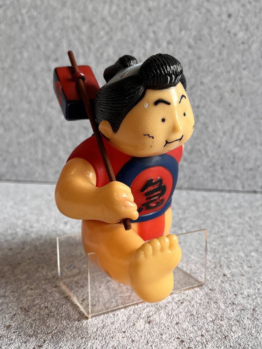 店頭用カウンター用 佐川急便 飛脚くん ソフビ 貯金箱 大サイズ 企業物