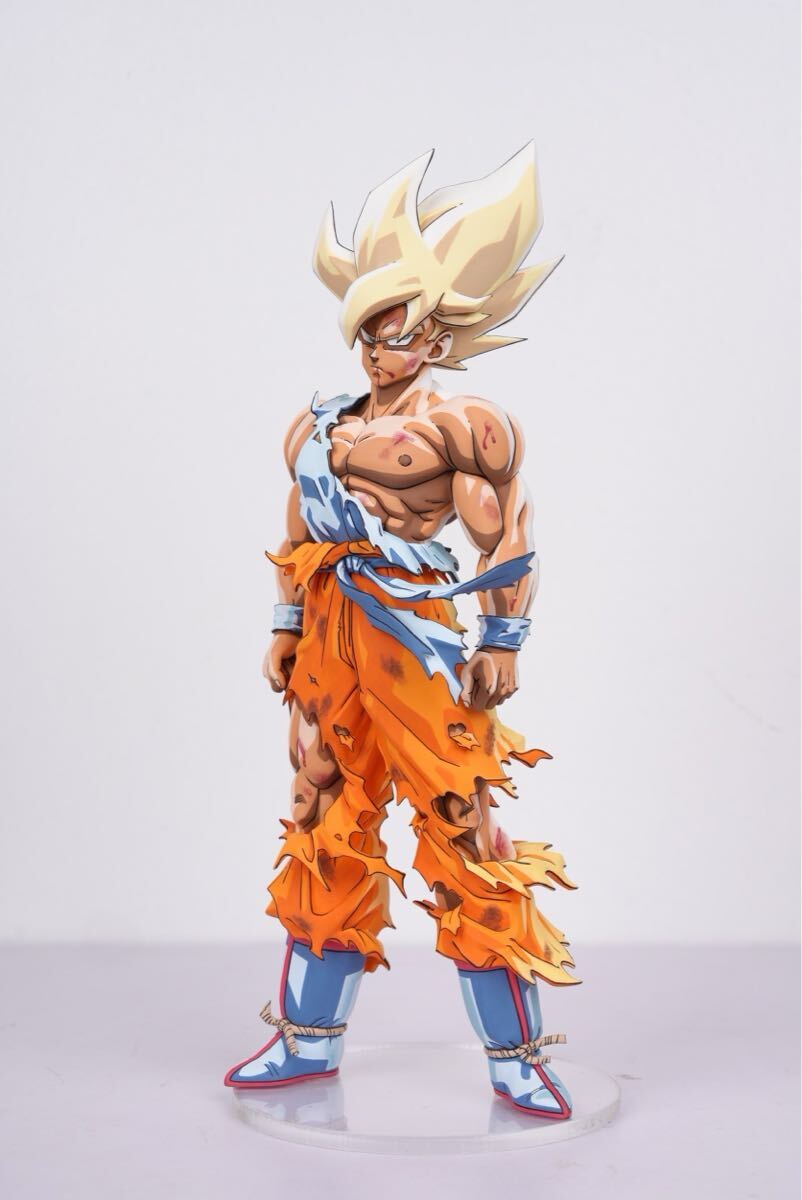 ドラゴンボールZ 伝説の超サイヤ人 孫悟空 二次元彩色 リペイント