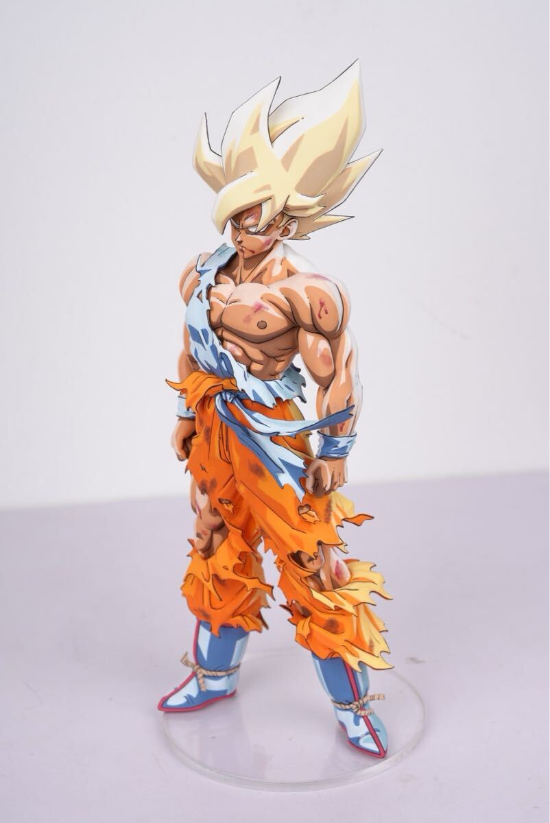 ドラゴンボールZ 伝説の超サイヤ人 孫悟空 二次元彩色 リペイント