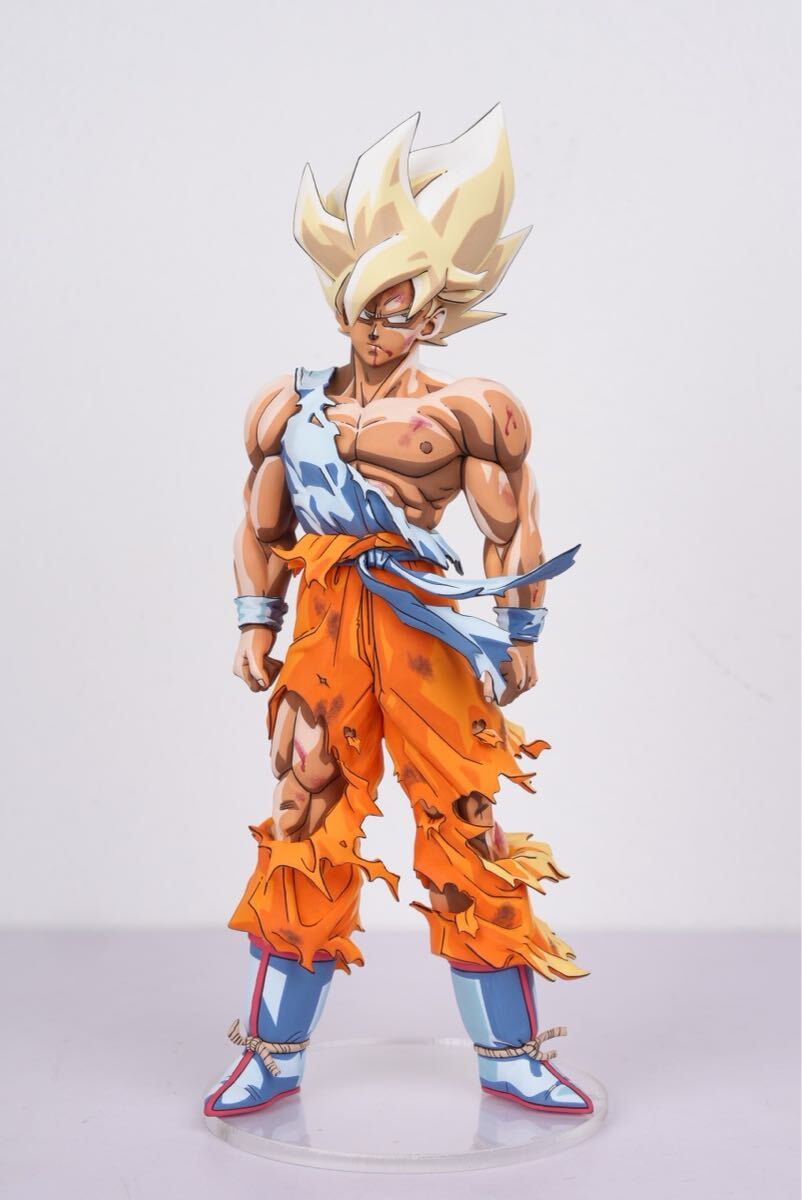 ドラゴンボールZ 伝説の超サイヤ人 孫悟空 二次元彩色 リペイント