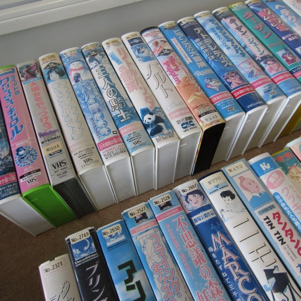 レンタル落ち VHS ビデオ テープ まとめ 66本 アニメ 映画 ディズニー
