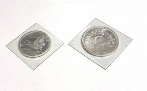 皇太子殿下御成婚 純銀(セット)の中古価格は20,725円｜記念硬貨の新品