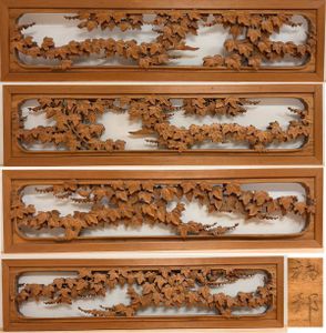 欄間 井波彫刻の値段と価格推移は？｜9件の売買データから欄間 井波