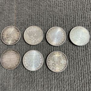 東京オリンピック記念 銀合金(セット)の中古価格は73,191円｜記念硬貨