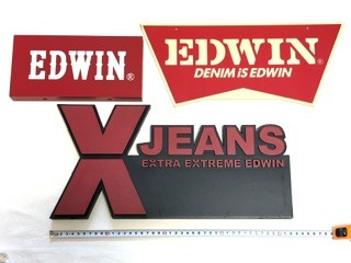 エドウィン　EDWIN 電光看板　非売品　ジャンク品 エドウィン 看板の値段と価格推移は？｜1件の売買データからエドウィン