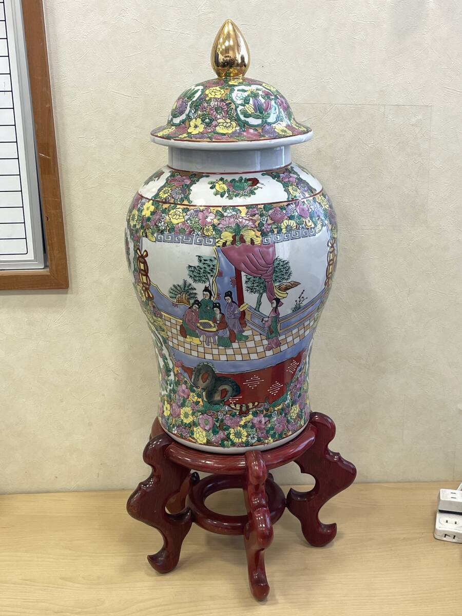 希少　骨董品　中国美術　特大　中国花瓶　壺 中国 壺 特大の値段と価格推移は？｜8件の売買データから中国 壺 特大