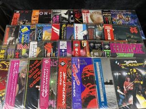 137位 ta★ハードロック ヘヴィメタル系 ヘビメタ ヘビーメタル系 LP 31点 まとめて 帯付き多い