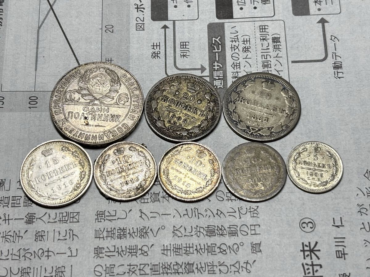 20コペイカの値段と価格推移は？｜14件の売買データから20コペイカの