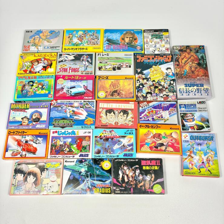 レトロゲームソフトの値段と価格推移は？｜196件の売買データから