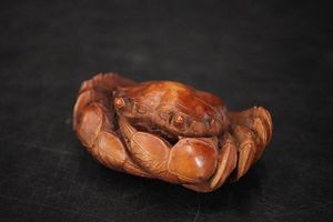 蟹 根付の値段と価格推移は？｜8件の売買データから蟹 根付の価値が