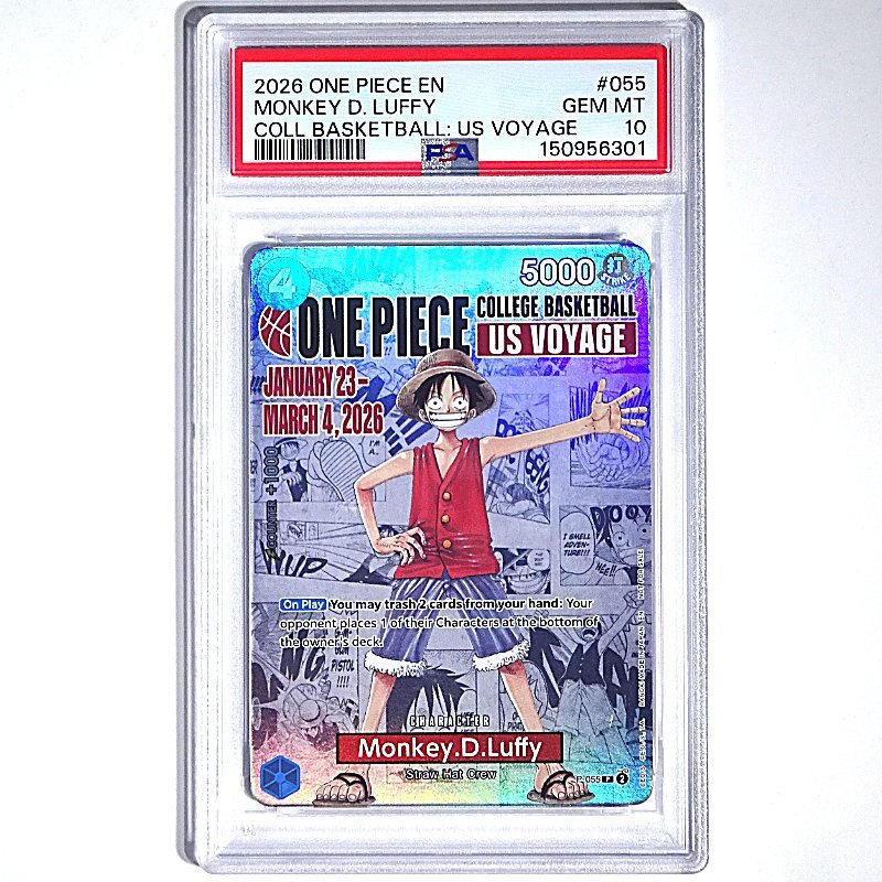 ルフィ PSA10の値段と価格推移は？｜393件の売買データからルフィ
